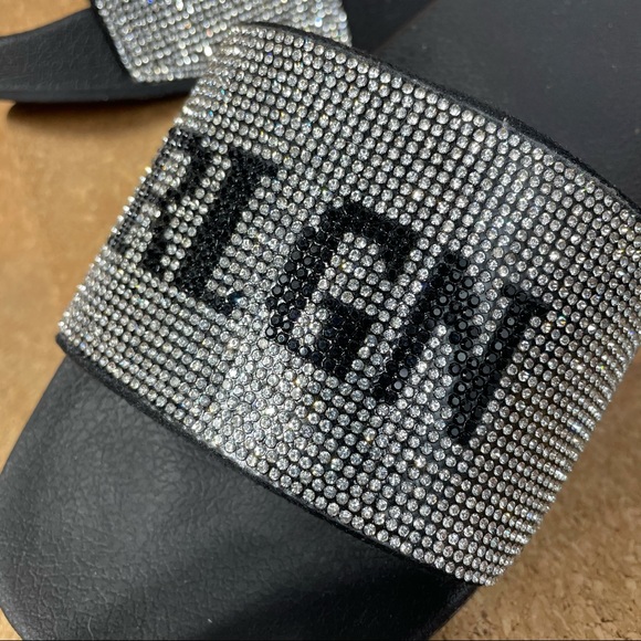 True Religion Meyer Bling Silver Black Women's new - Picture 3 of 6